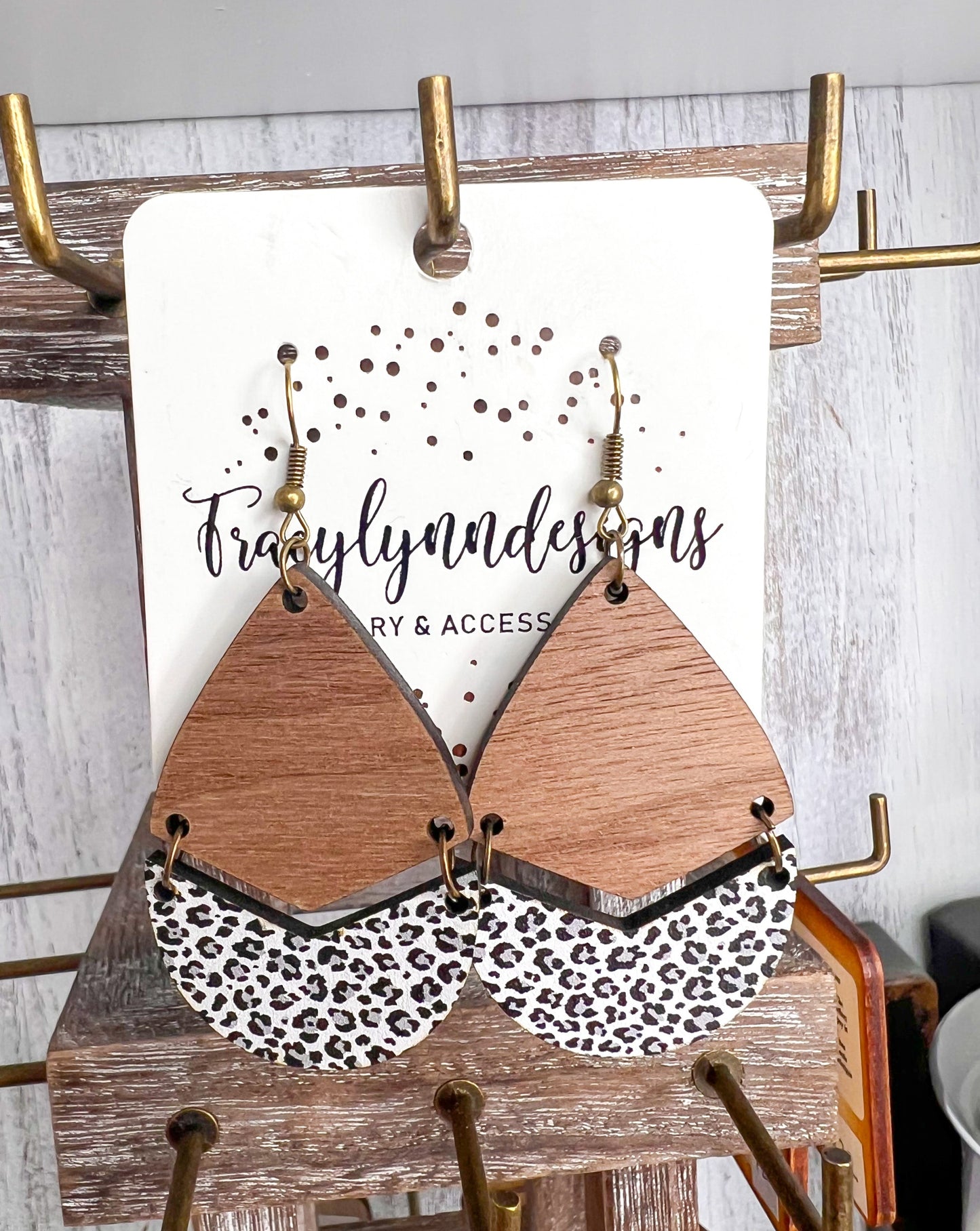 Kiya’s Wooden Dangles