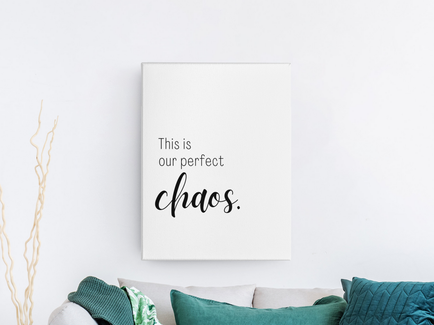 This Is Our Perfect Chaos Canvas