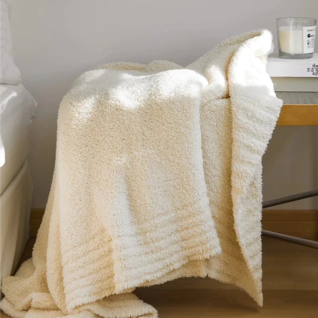 Luxury Blanket in Light Tan