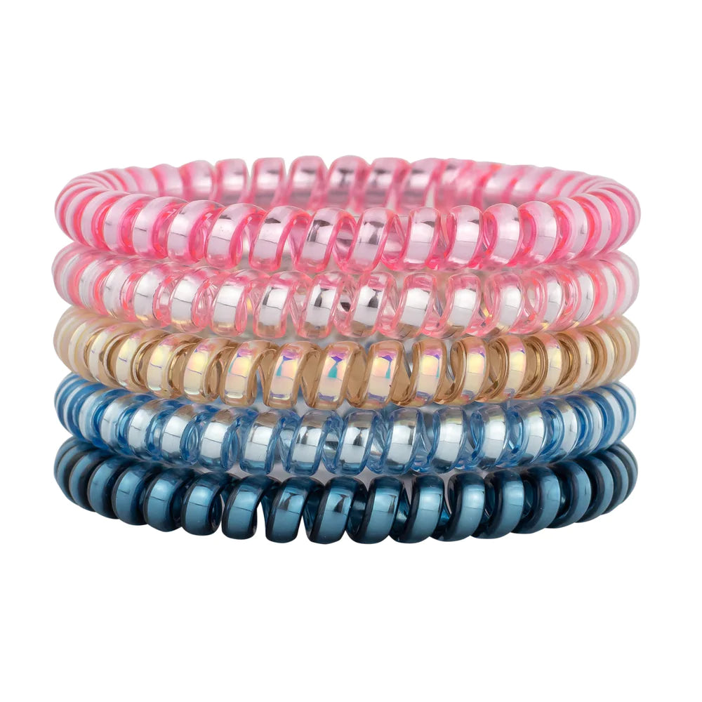 Skinny Spiral Hair Ties