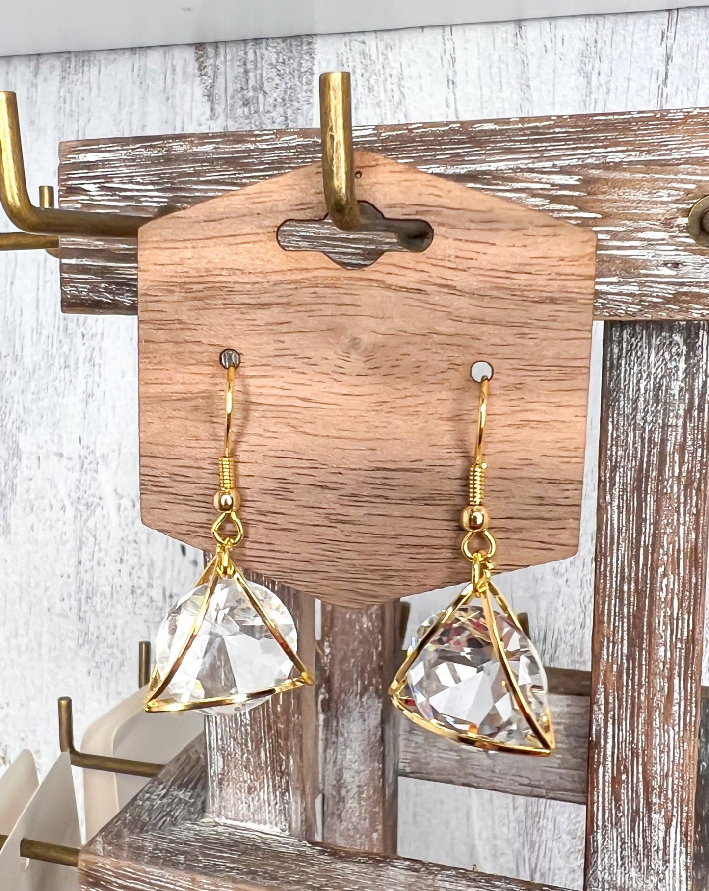 Crystal Drop Earrings